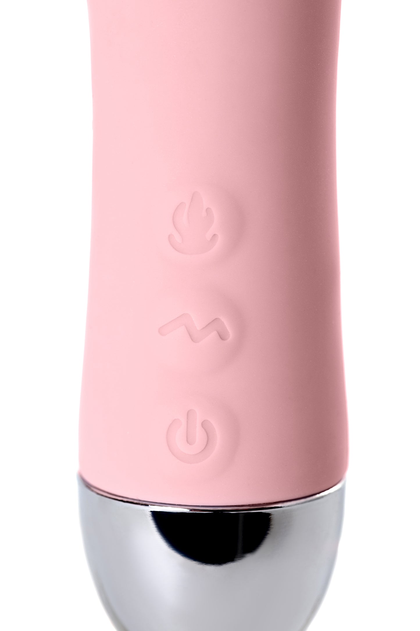 PHYSİCS FAHRENHEİT Titreşimli Toplu Isıtmalı Vibratör, silikon, pembe, 19 cm
