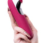 Satisfyer Dual Love Pink Vakum Klitoral Uyarıcı Vibratör, Silikon, Kırmızı, 16 cm
