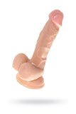 A-Toys by TOYFA Gerçekçi Dildo Kirc, TPE, çıplak, 17 cm