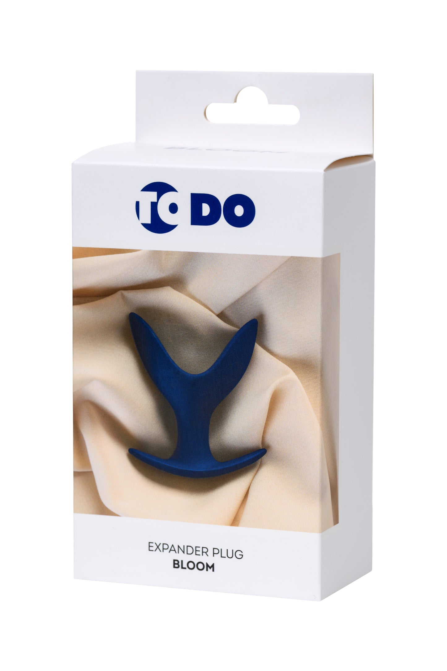 ToDo by Toyfa Bloom genişleyen anal Kılıf, silikon, mavi, 9 cm, Ø 6,5 cm
