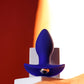 ToDo by Toyfa Fancy Anal Plug, silikon, mavi, 10,7 cm, Ø 3,5 cm