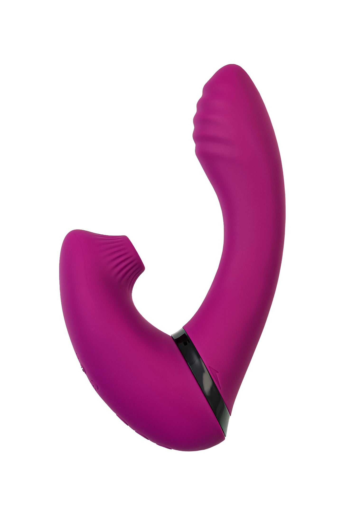 JOS Vakum uyarımlı döner vibratör Spinser, silikon, mor, 23 cm