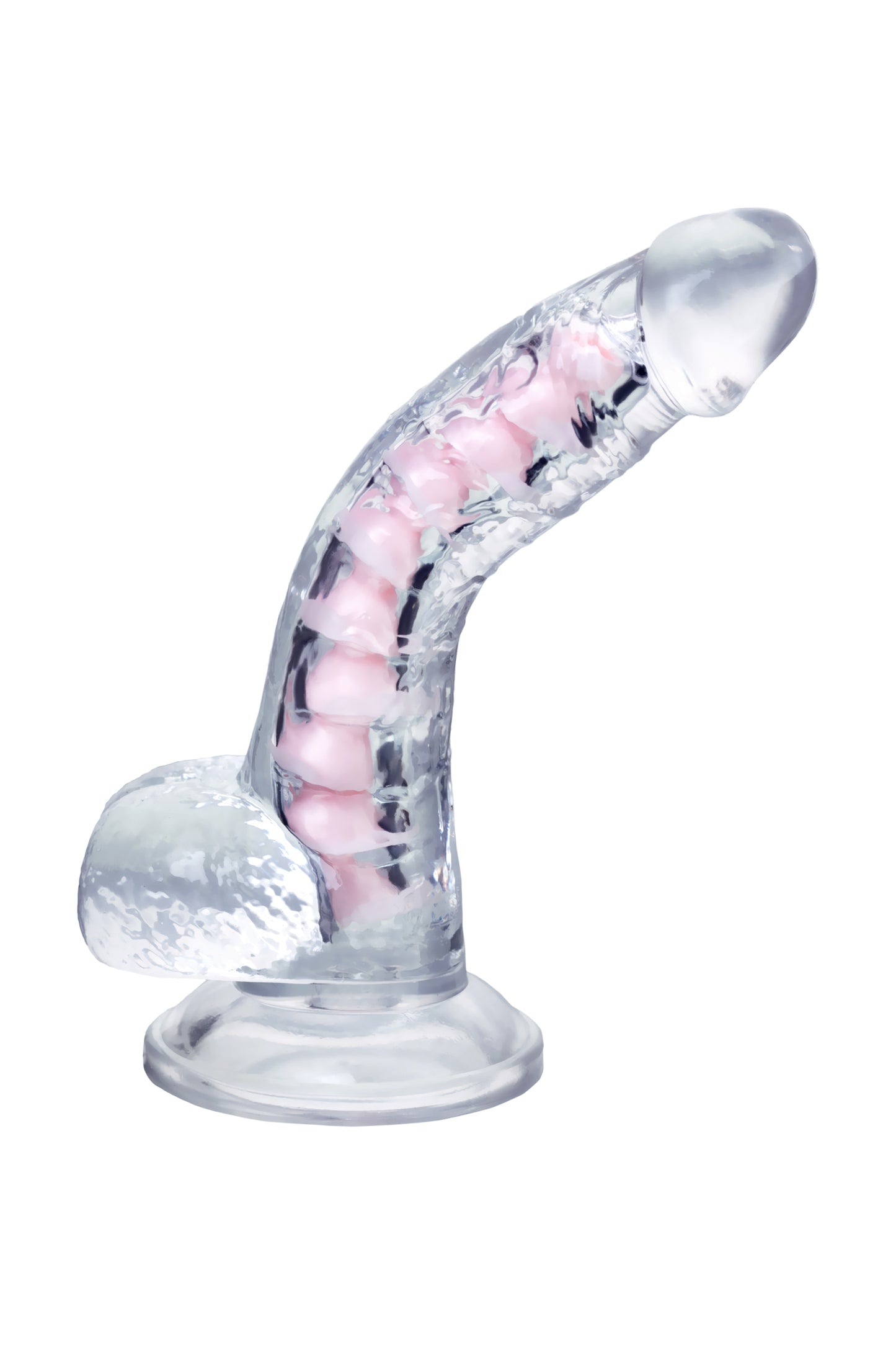 A-Toys by TOYFA  Paret Jel Dildo, TPE, Şeffaf, 18 cm