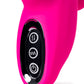 JOS SPANKY Üçlü Vibratör, silikon, pembe, 21 cm