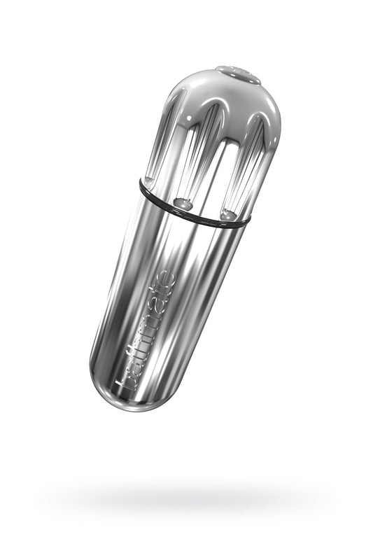 Bathmate Vibe Bullet Krom Vibratör, Plastik, Gümüş