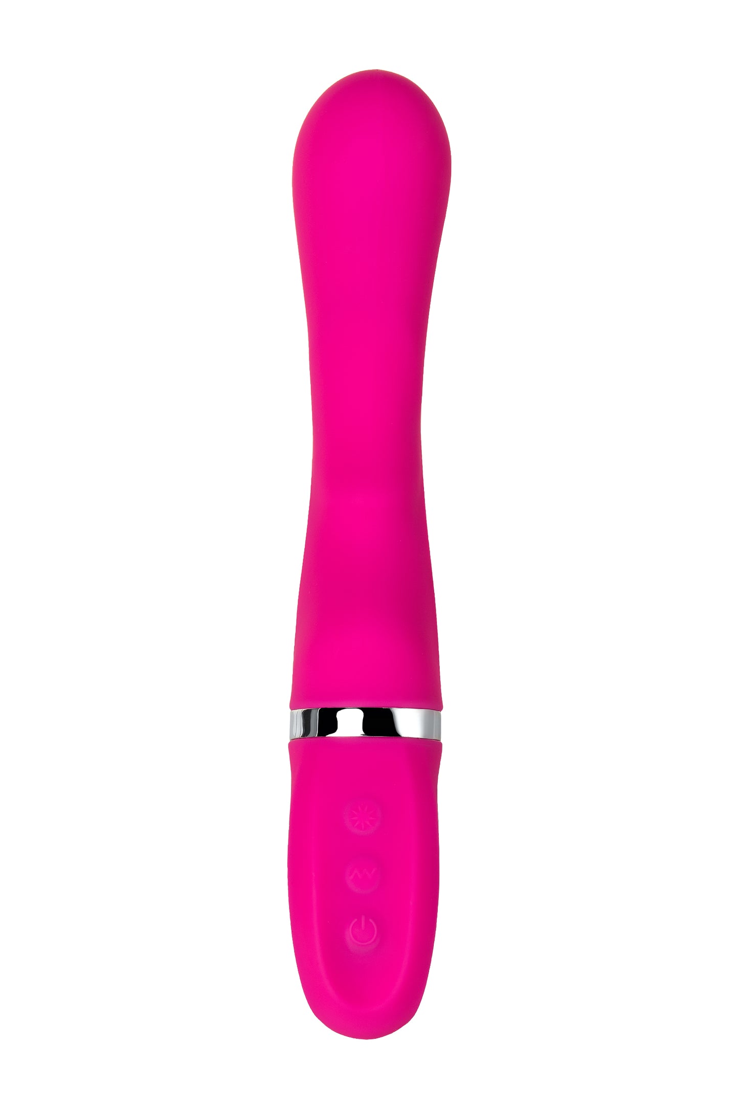 JOS PİLO Vibratör, WOW Modlu, Silikon, Pembe, 20 cm