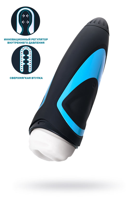 Satisfyer Men One Masturbator gerçekçi Olmayan Tatmin Edici Erkekler, silikon, siyah, 25,5 cm