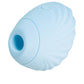 Qli by Flovetta Scall'dan vakum dalgası klitoral uyarıcı , silikon, mavi, 6 cm