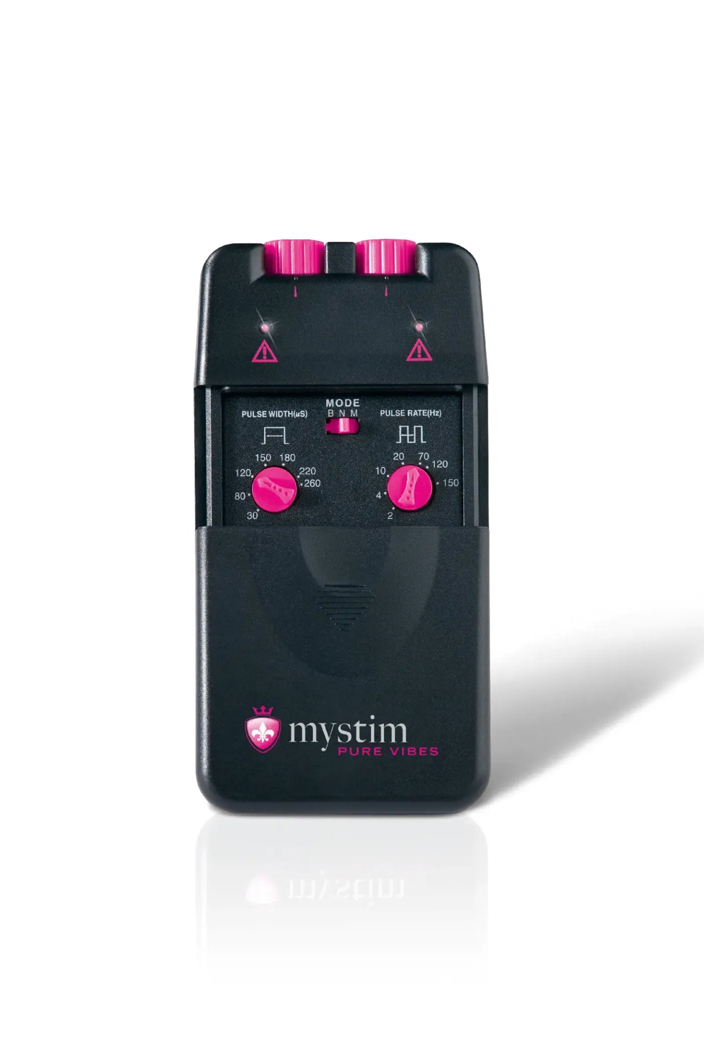 Mystim Cluster Buster Darbe Kaynağı, uzaktan kumanda, digital, 12 program, siyah