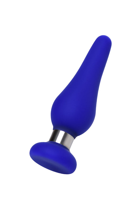 ToDo by Toyfa Slassic anal kılıf, Beden S, silikon, mavi, 10 cm, Ø 3 cm