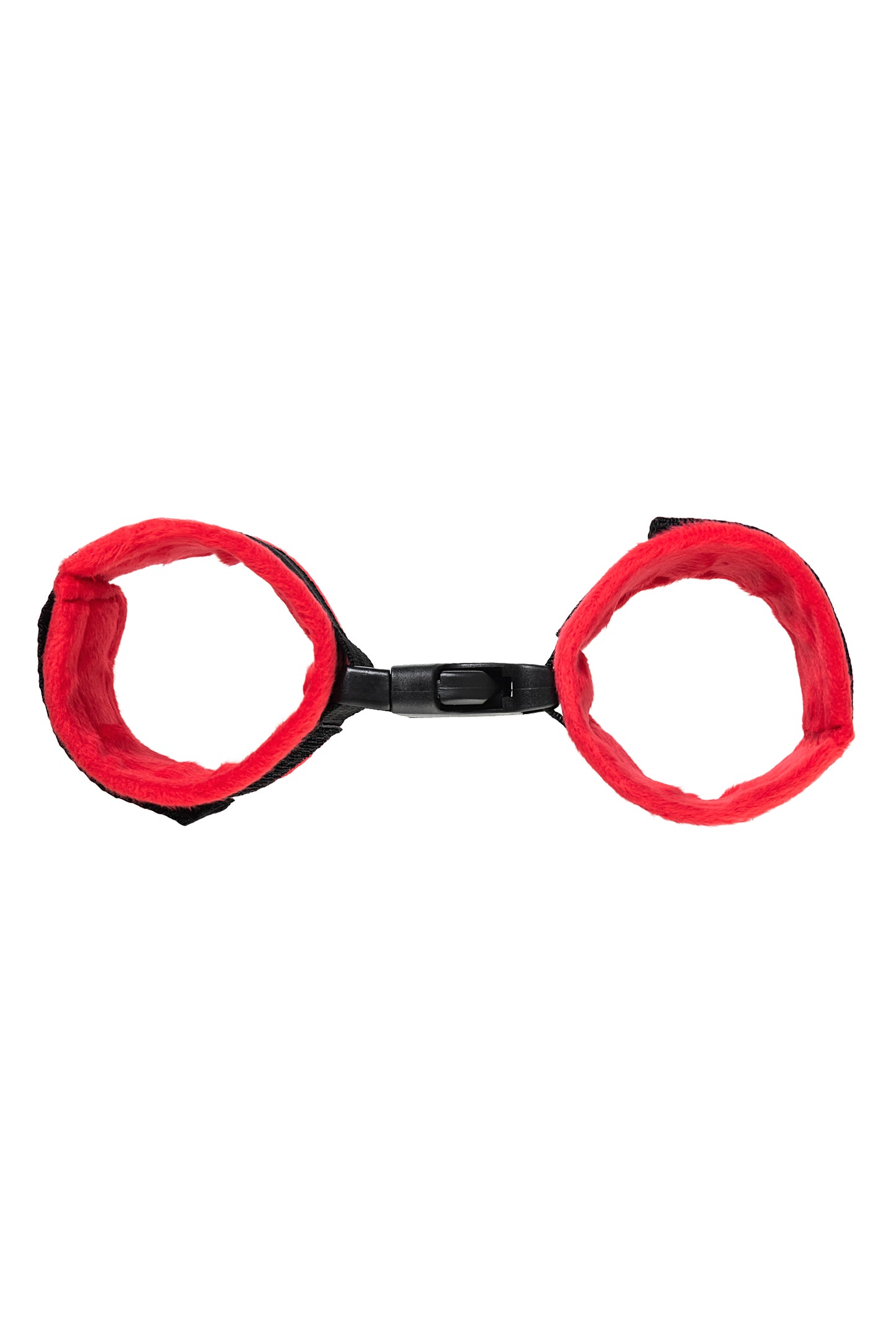 Anonymo BDSM Ayak Kelepçe #0156, kadife, kırmızı, 29 cm