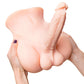 Juicy Pussy by Toyfa Erkeklik organı ile Masturbator Manuel, TPE, Ten, 25 cm