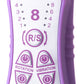 A-Toys by TOYFA Serk High-Tech  Klitoral Uyarıcı Vibratör, TPE, mor, 24,5 cm