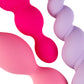 Satisfyer Booty Call (set of 3) Anal Plug Seti, silikon, çeşitli, 13,5 cm