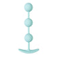 ToDo by Toyfa Triplex Anal Plug, Silikon, nane, 15 cm, Ø 2,5 cm