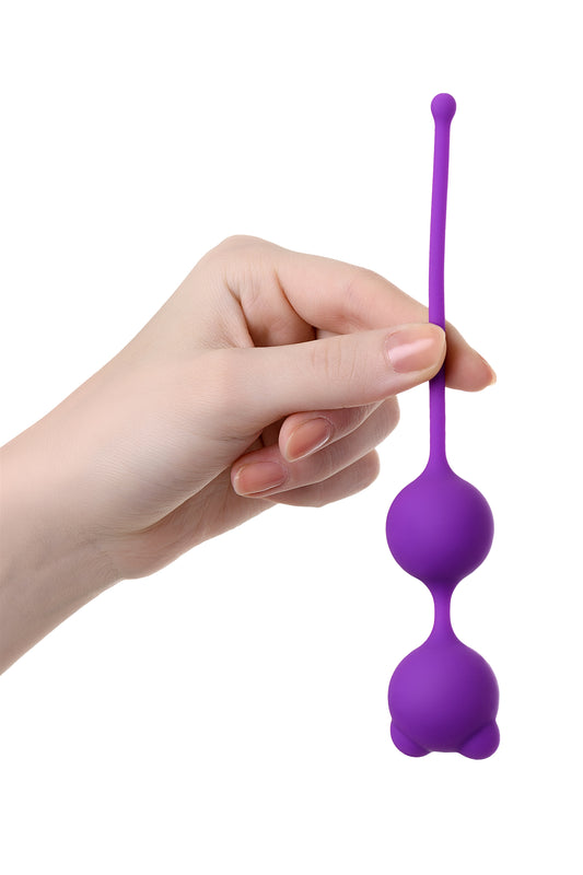 A-Toys by TOYFA Meeko Vajinal topları, silikon, mor, 16,4 cm, Ø 2,7 cm
