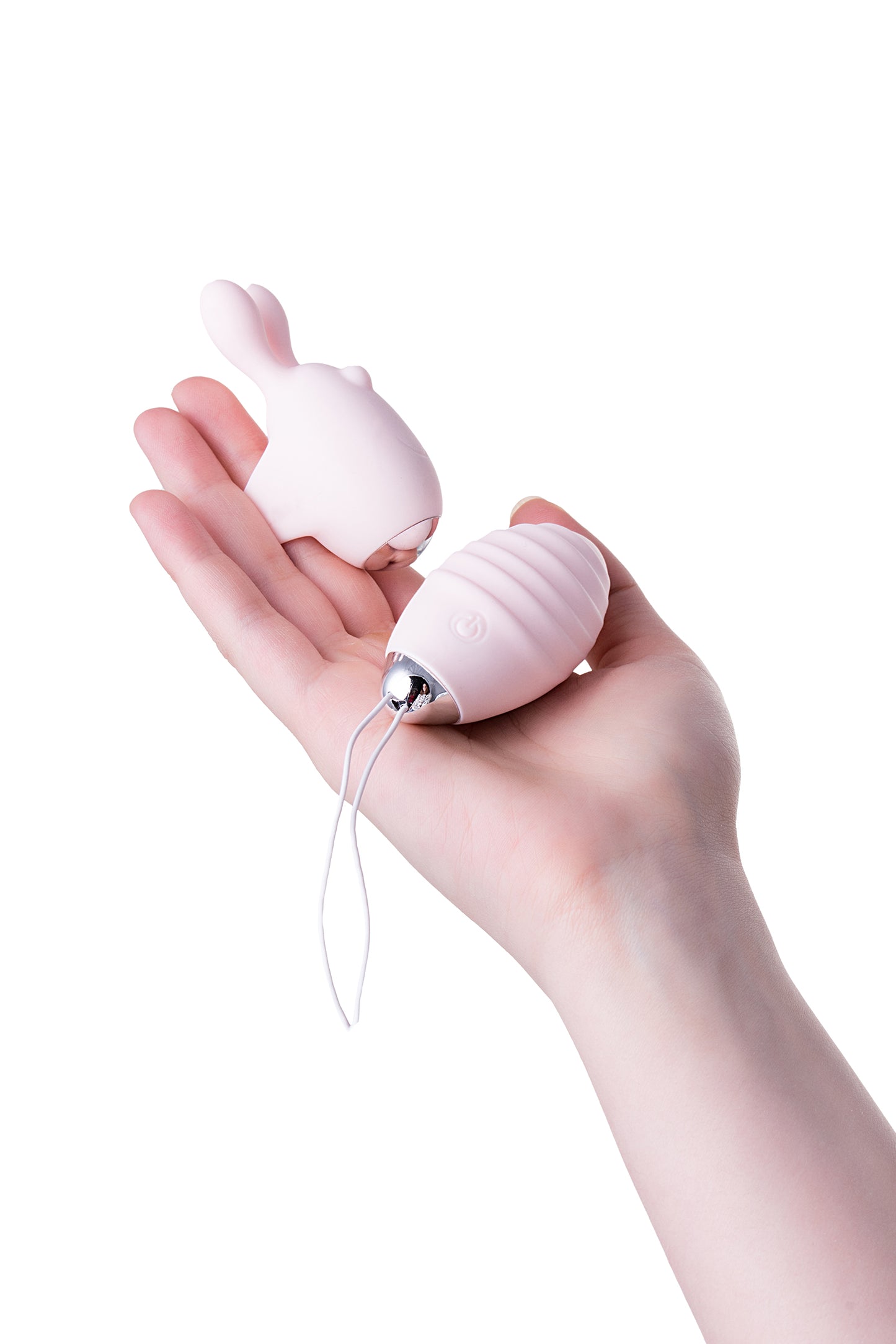 JOS VİTA Vajinel Plug Seti , silikon, pembe, 8,5 ve 8 cm