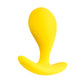 ToDo by Toyfa Blob Anal Plug, silikon, sarı, 5,5 cm, Ø 2,1 cm
