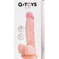 A-Toys by TOYFA Gerçekçi Dildo Kirc, TPE, çıplak, 17 cm