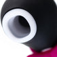 Satisfyer Penguin Vakum Dalgası Klitoris Vibratörü, silikon, siyah, 11,5 cm