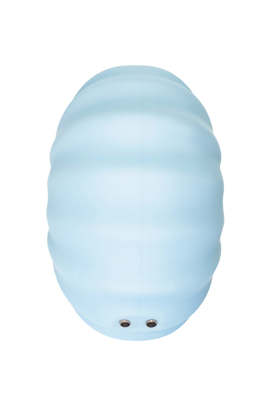 Qli by Flovetta Scall'dan vakum dalgası klitoral uyarıcı , silikon, mavi, 6 cm