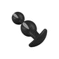 Fun Factory B BALLS Anal Plug, silikon, siyah, 13 cm