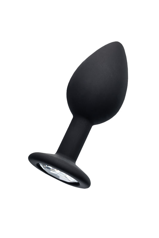 POPO by TOYFA  Anal Plug, silikon, siyah, 7,2 cm, Ø 2,8 cm, 25 g