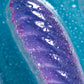 A-Toys by TOYFA Çift Taraflı Jel Dildo Frica, TPE, mor, 23 cm