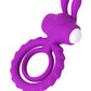 JOS GOOD BUNNY Penis Halkası, silikon, mor, 9 cm