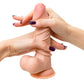 My Babe My Treasure Gerçekçi Yapay Penis, TPE, Çıplak, 18,5 cm