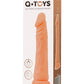 A-Toys by TOYFA Toon Vantuzlu Realistik Dildo, TPE, Ten, 20 cm