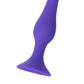 A-Toys by TOYFA  Anal Plug, silikon, mor, 12,5 cm