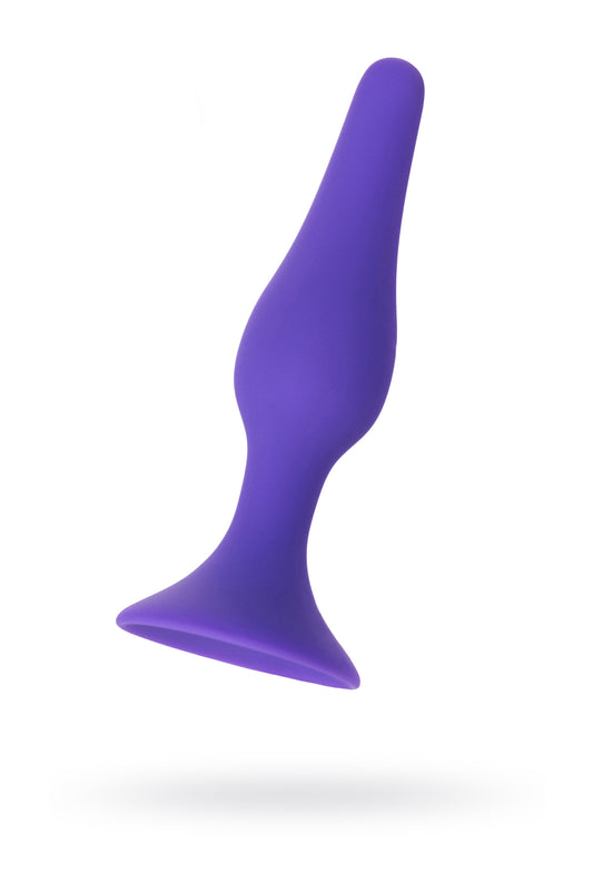 A-Toys by TOYFA  Anal Plug, silikon, mor, 12,5 cm