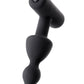 Erotist Anal Plug, siyah, silikon, 8,5 cm