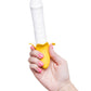 JOS B-NANA Vibratör, silikon, beyaz, 19 cm