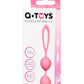 A-Toys by TOYFA Rai Vajinal Topları, silikon, pembe, 17 cm