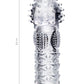 A-toys by TOYFA  Hicks  Parmak Klıf, TPE, şeffaf 8,5 cm