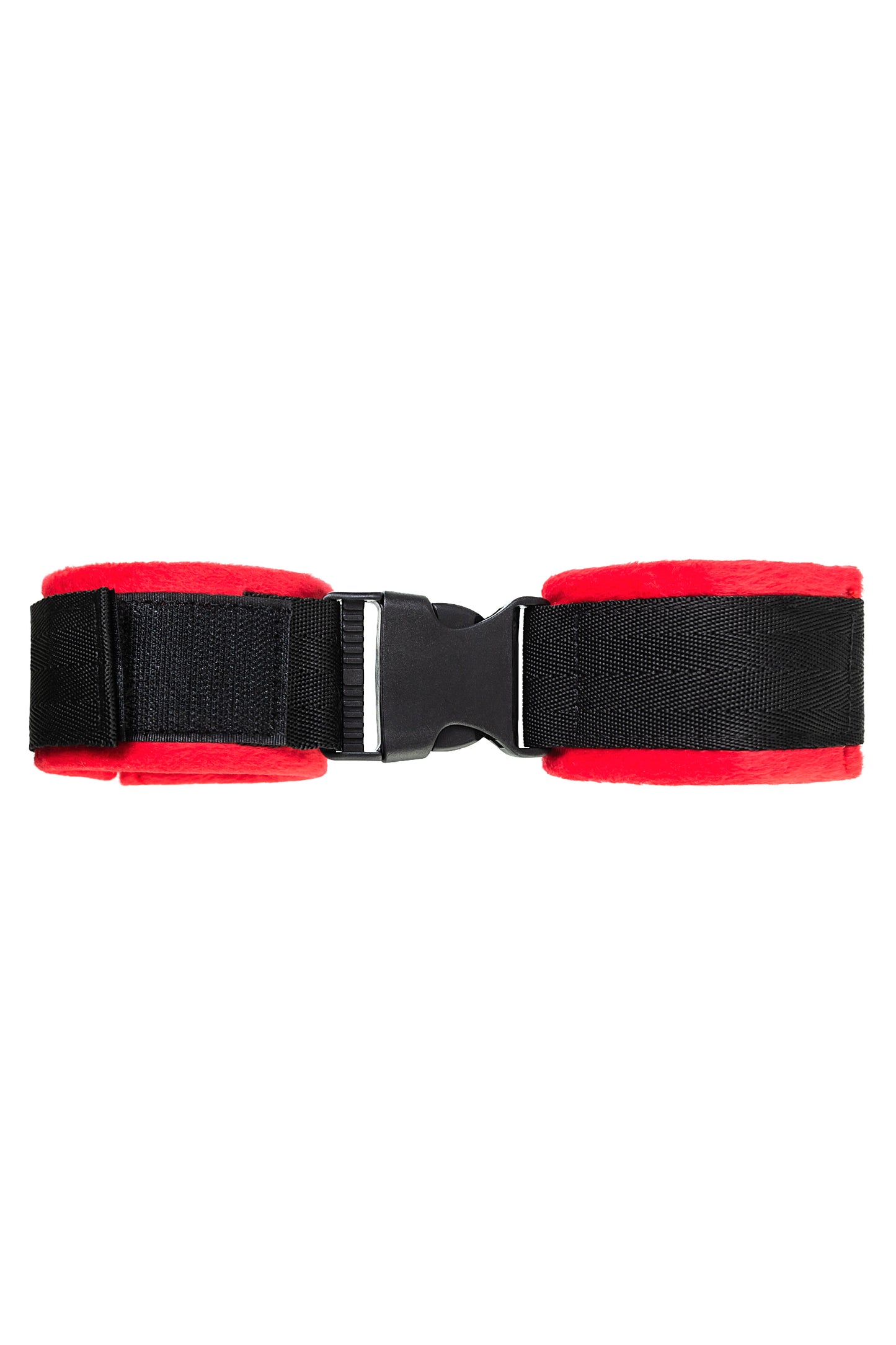 Anonymo BDSM Ayak Kelepçe #0156, kadife, kırmızı, 29 cm