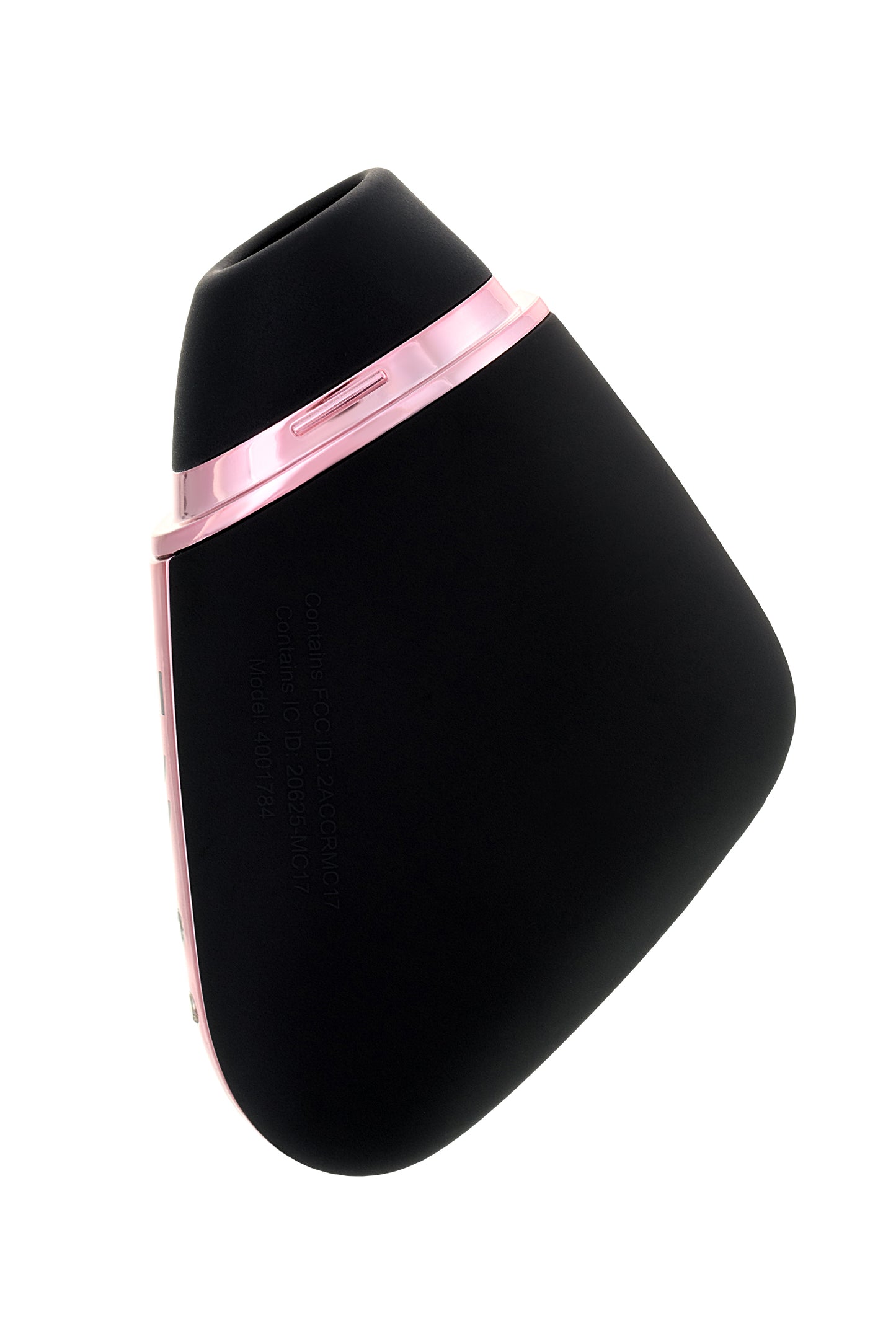 Satisfyer Love Triangle Vakum Dalgası Klitoral Stimülatör, Silikon, Siyah, 8,8 cm