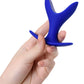 ToDo by Toyfa Bloom genişleyen anal Kılıf, silikon, mavi, 8,5 cm, Ø 4,5 cm