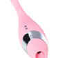 Flovetta by Toyfa DAHLİA Çok Fonksiyonlu Vakum Vibratör, Silikon, Pembe, 14 cm
