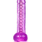 A-Toys by TOYFA Jel Dildo Celiam, TPE, mor, 20,5 cm