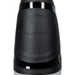 Satisfyer Men Heat Vibratiion Masturbator Gerçekçi Olmayan, Silikon, Siyah, 15 cm