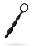 A-Toys by TOYFA  Anal Boncuk S, silikon, siyah, 19,5cm