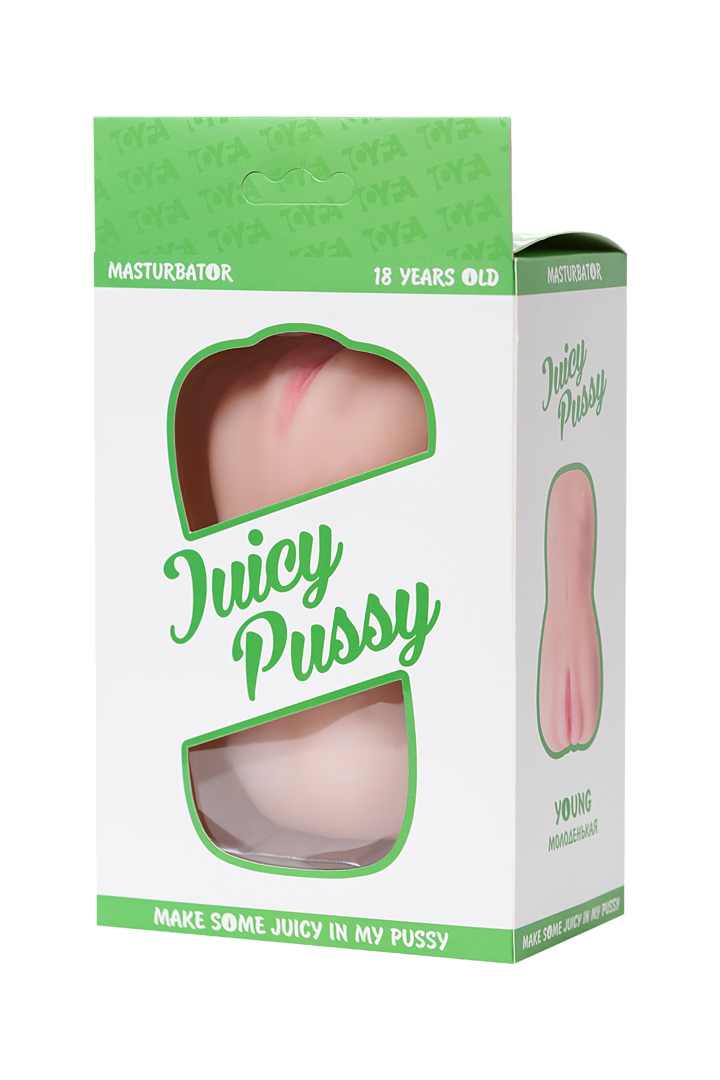 Juicy Pussy by TOYFA Masturbator Realistik, Young Vajina, TPR, Ten, 14,5 cm