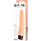 A-Toys by TOYFA  Akın Realistik Vibratörü, silikon, ten, 20,2 cm