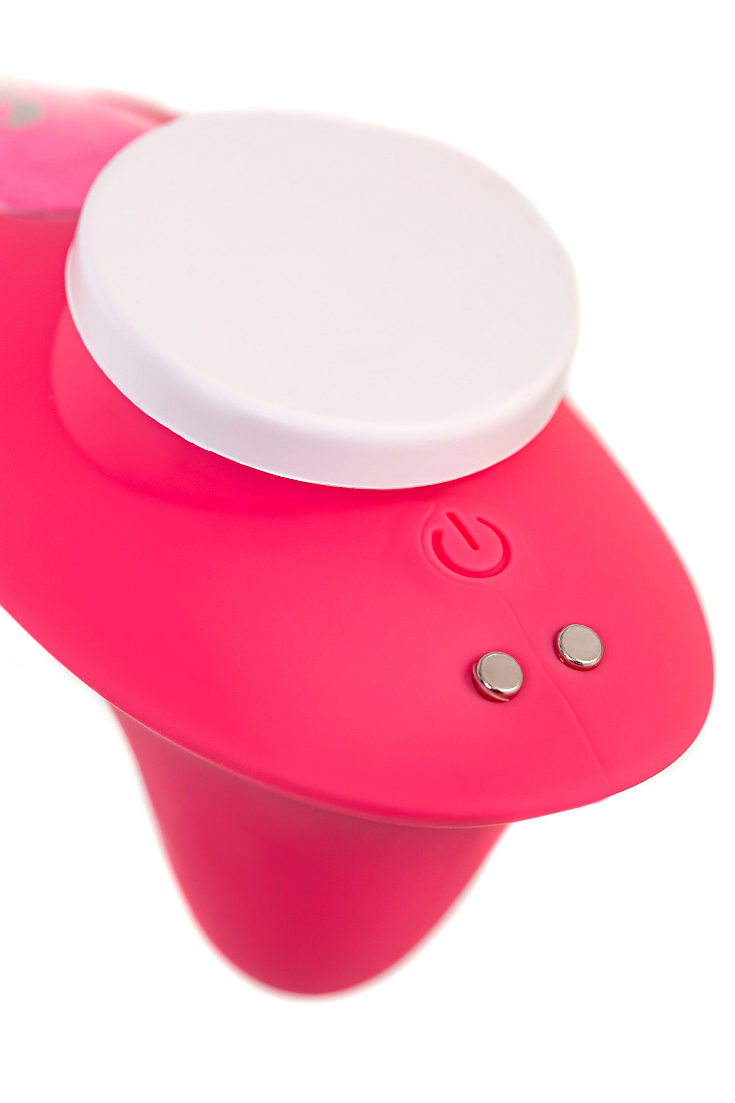 JOS Klitorisin vakum dalgası uyarımı ile titreşimli külot parçası Xiari, silikon, pembe, 9 cm