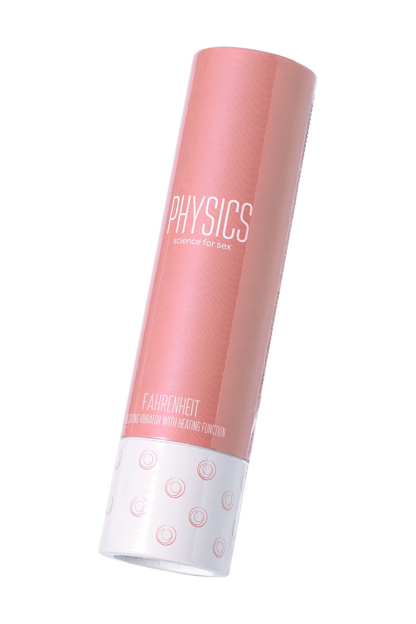 PHYSİCS FAHRENHEİT Titreşimli Toplu Isıtmalı Vibratör, silikon, pembe, 19 cm