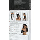 Glossy Kelly Deri Eldiven, Wetlook , siyah, L