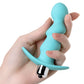 ToDo by Toyfa Bland anal vibratör, silikon, mavi, 12 cm, Ø 2,8 cm